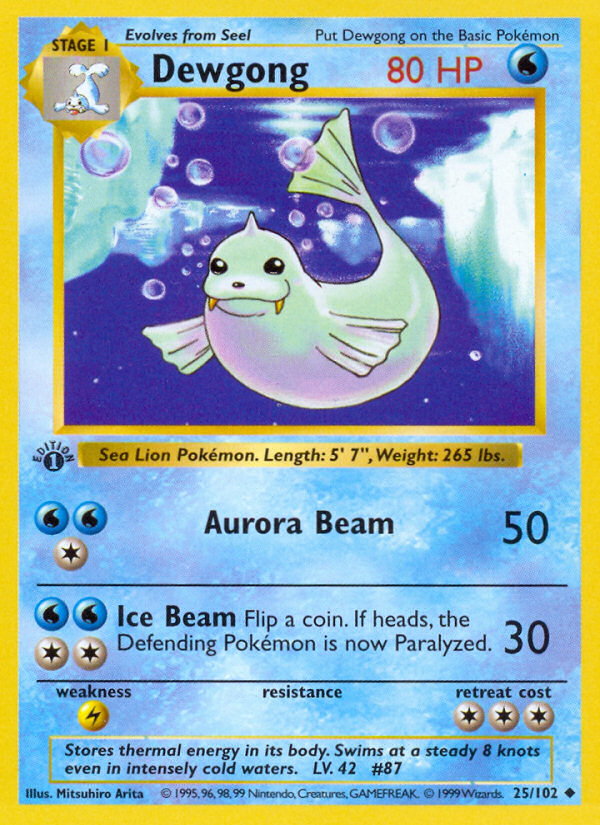 Dewgong (Base 25)