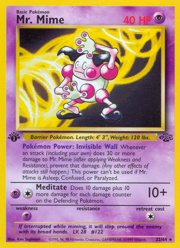 Mr. Mime (Jungle 22)