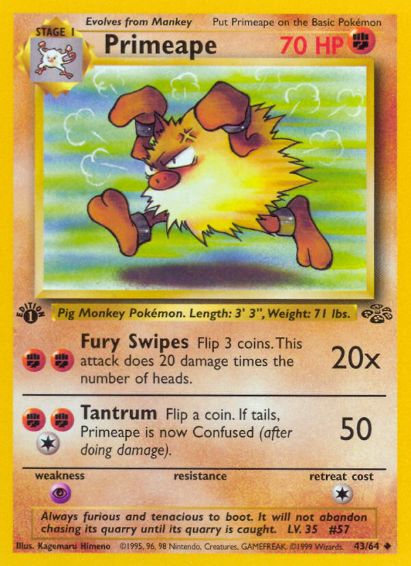 Primeape (Jungle 43)