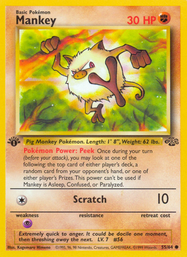 Mankey (Jungle 55)