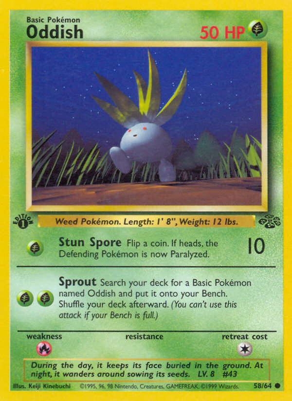 Oddish (Jungle 58)
