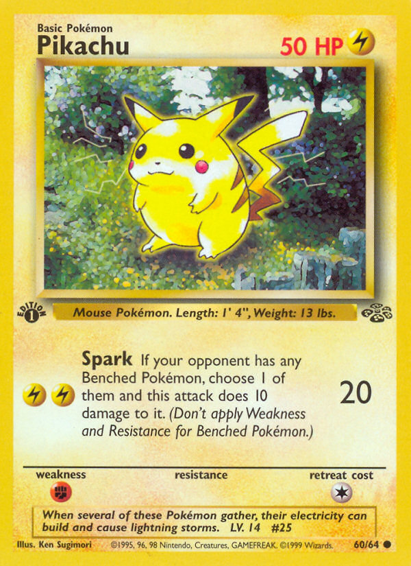 Pikachu (Jungle 60)