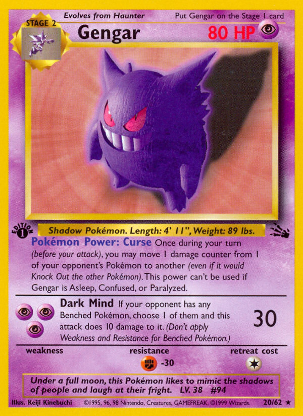 Gengar (Fossil 20)