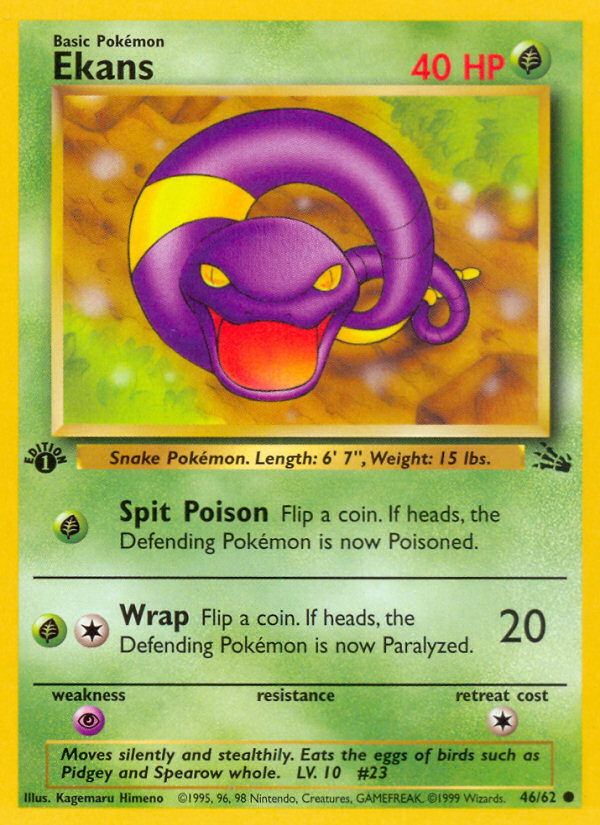Ekans (Fossil 46)