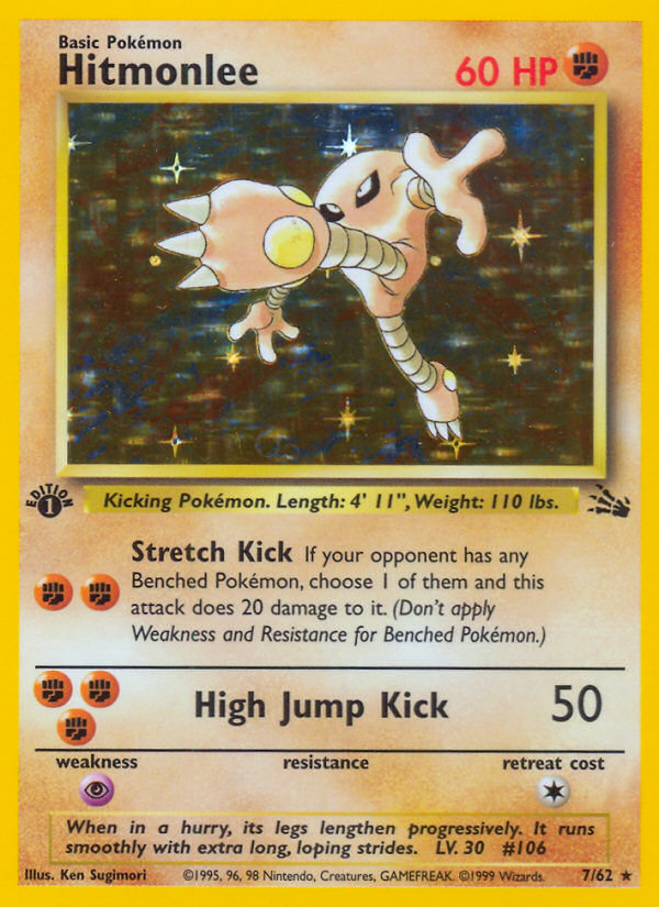 Hitmonlee (Fossil 7)