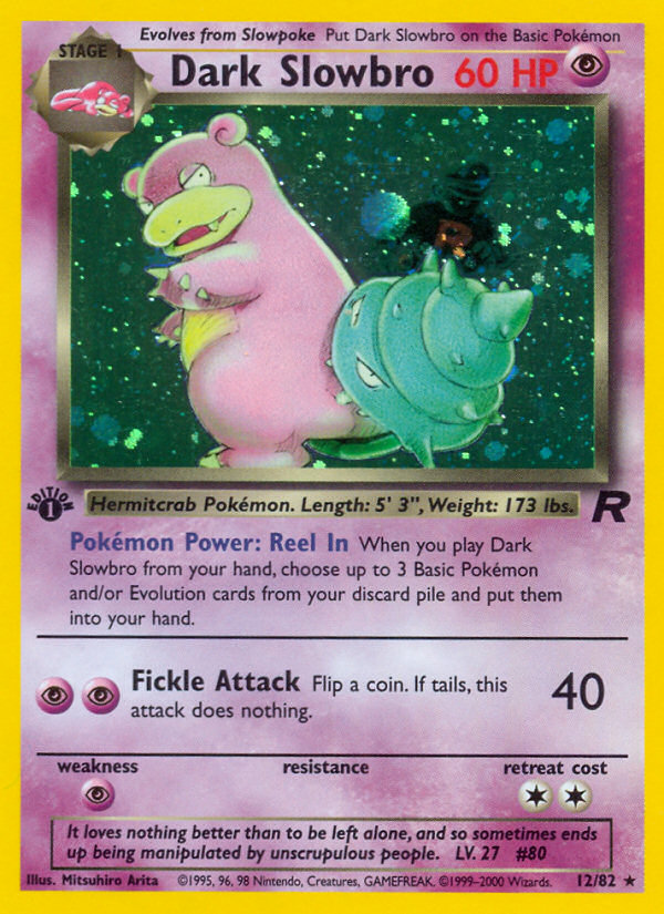 Dark Slowbro (Team Rocket 12)