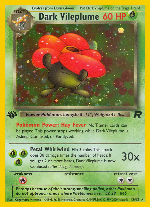 Dark Vileplume (Team Rocket 13)