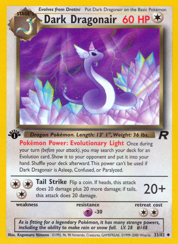 Dark Dragonair (Team Rocket 33)