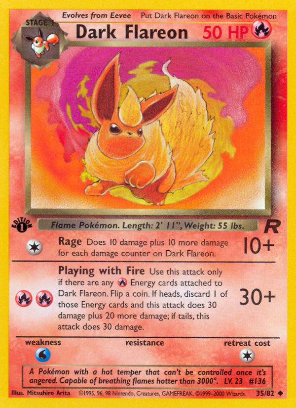 Dark Flareon (Team Rocket 35)
