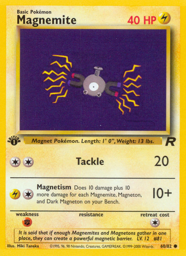 Magnemite (Team Rocket 60)