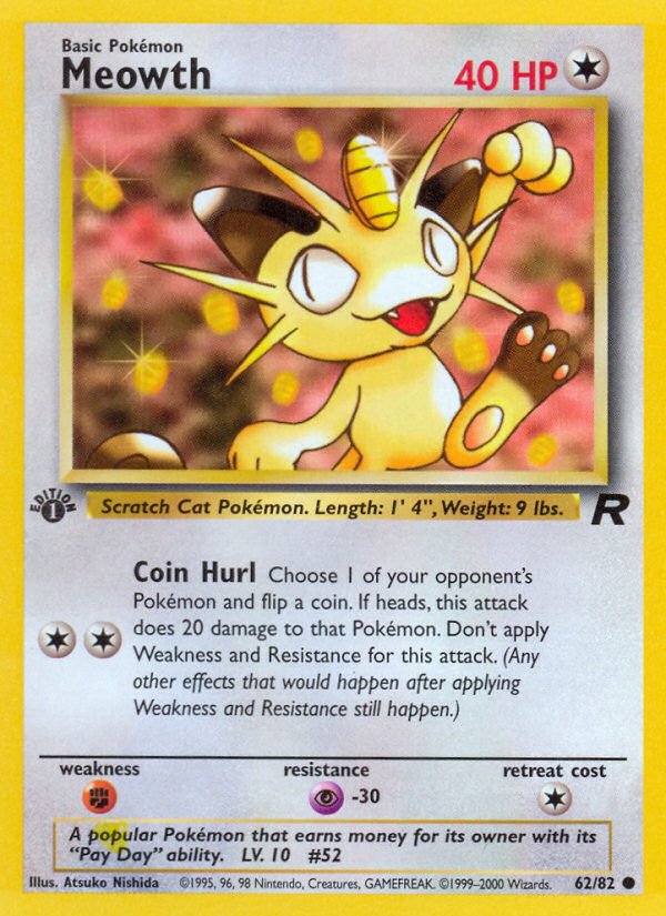 Meowth (Team Rocket 62)