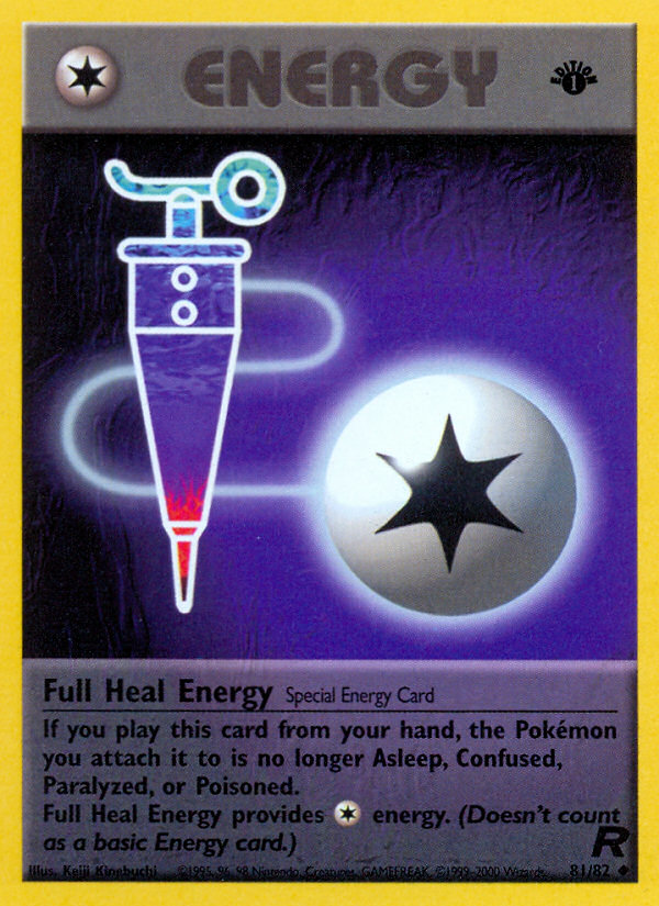 Full Heal Energy (Team Rocket 81)