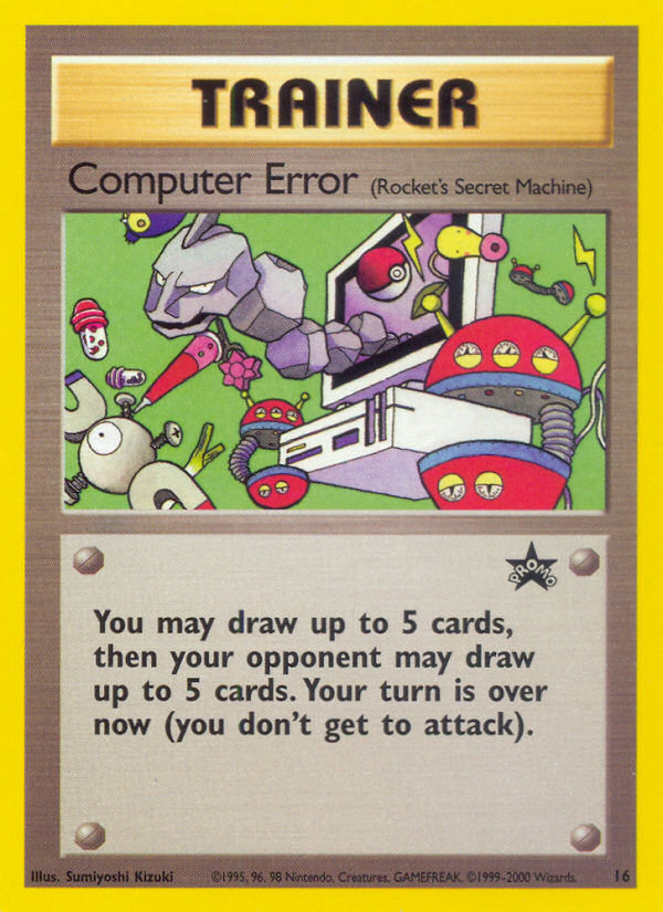 Computer Error (Wizards Black Star Promos 16)