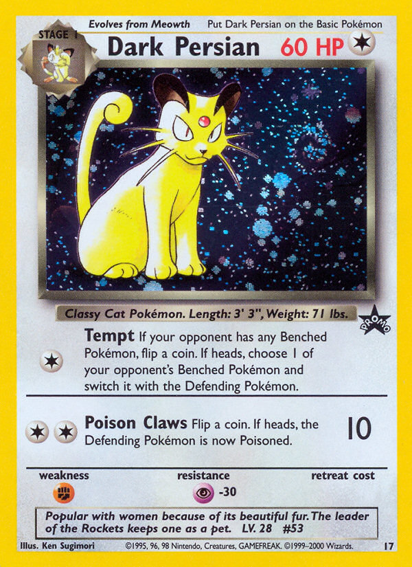 Dark Persian (Wizards Black Star Promos 17)