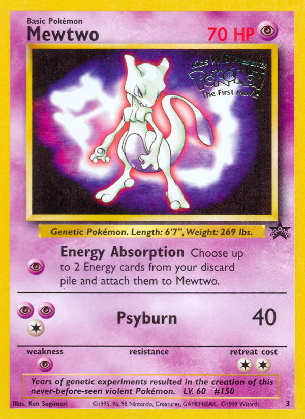 Mewtwo (Wizards Black Star Promos 3)
