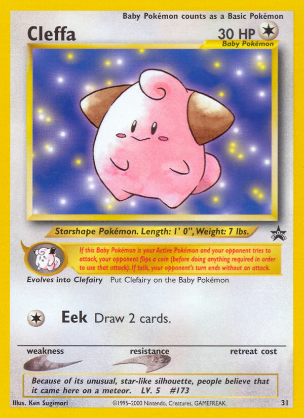 Cleffa (Wizards Black Star Promos 31)