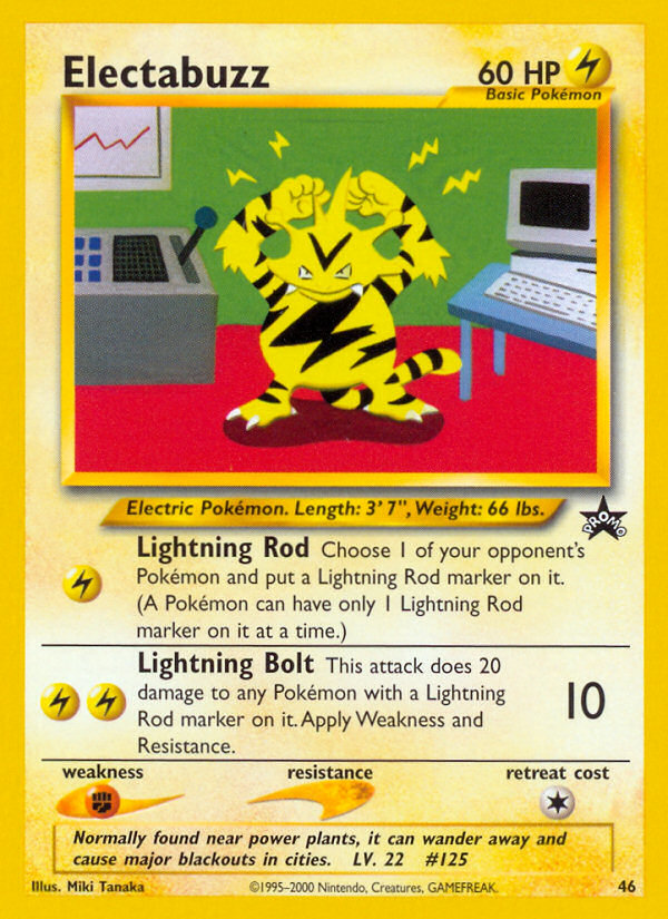 Electabuzz (Wizards Black Star Promos 46)