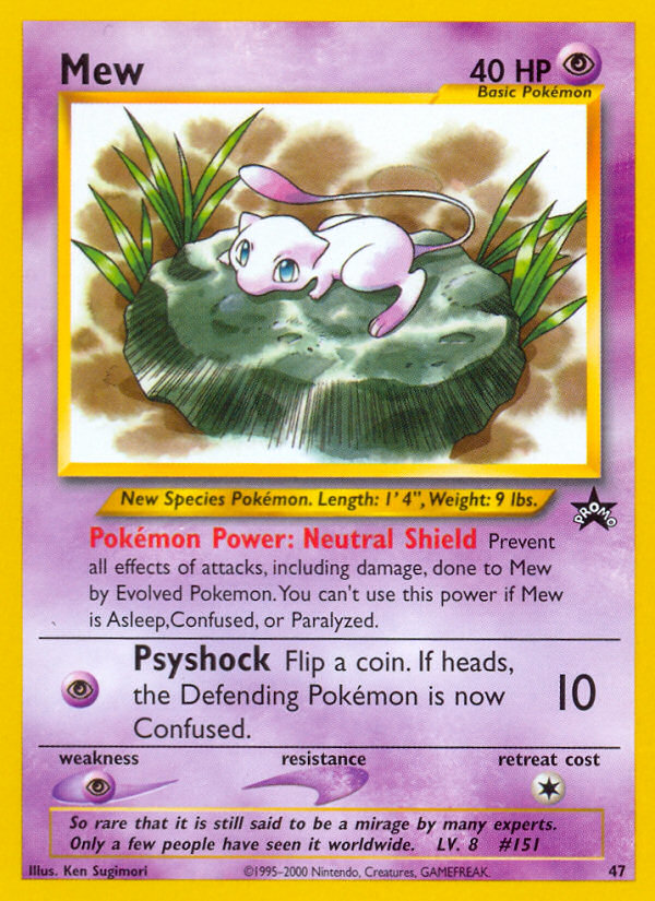 Mew (Wizards Black Star Promos 47)