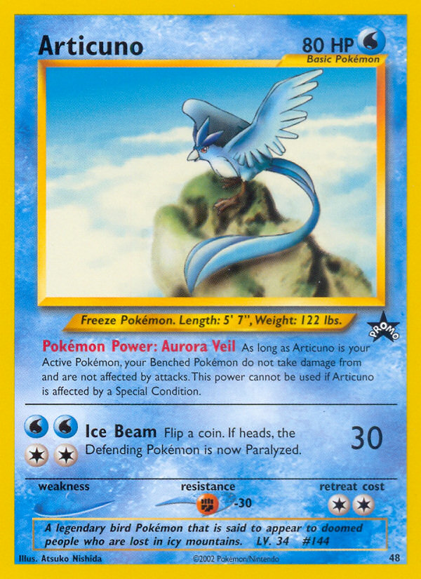 Articuno (Wizards Black Star Promos 48)