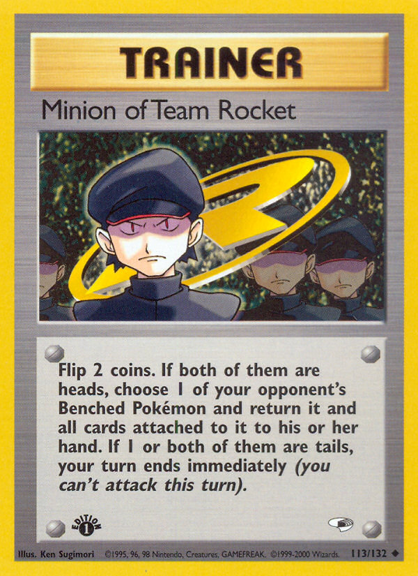 Minion of Team Rocket (Gym Heroes 113)