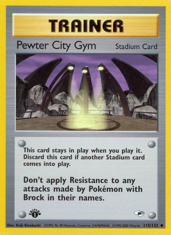 Pewter City Gym (Gym Heroes 115)