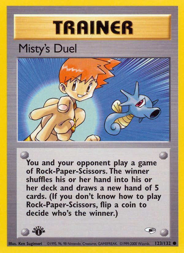 Misty's Duel (Gym Heroes 123)