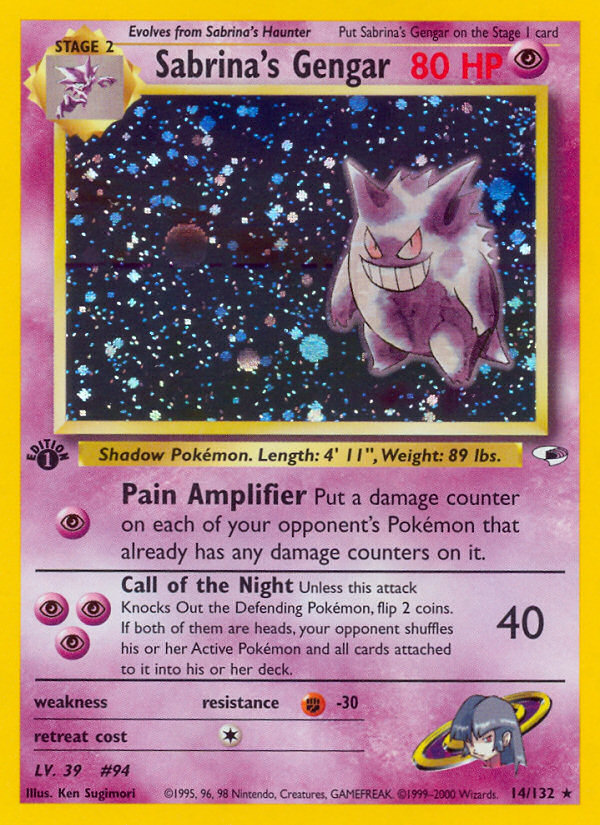 Sabrina's Gengar (Gym Heroes 14)