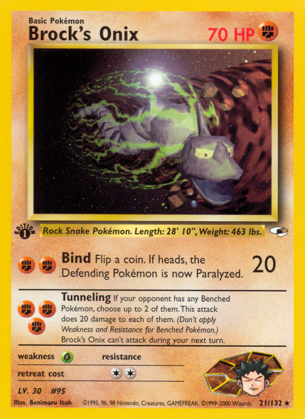 Brock's Onix (Gym Heroes 21)