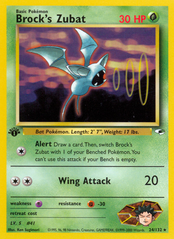 Brock's Zubat (Gym Heroes 24)