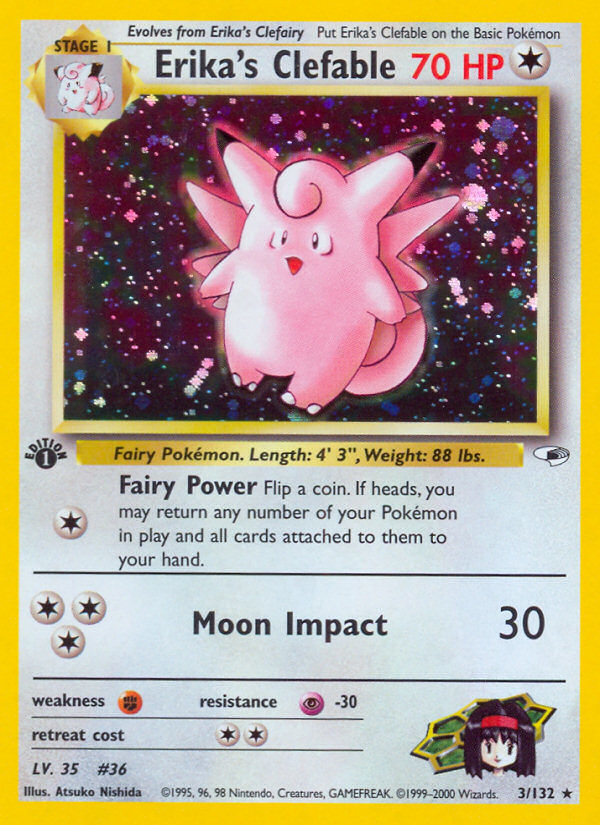 Erika's Clefable (Gym Heroes 3)