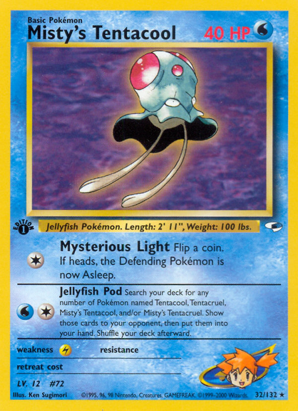 Misty's Tentacool (Gym Heroes 32)