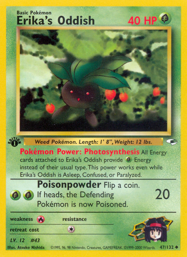 Erika's Oddish (Gym Heroes 47)