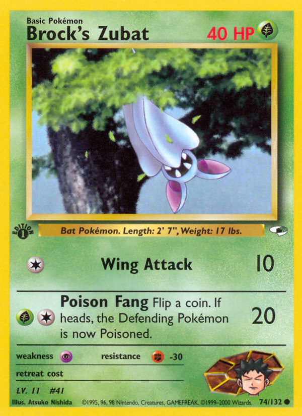 Brock's Zubat (Gym Heroes 74)