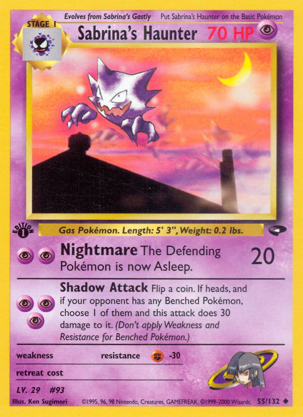 Sabrina's Haunter (Gym Challenge 55)