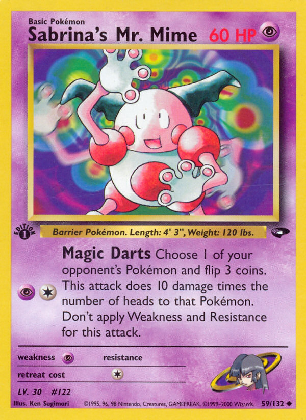 Sabrina's Mr. Mime (Gym Challenge 59)