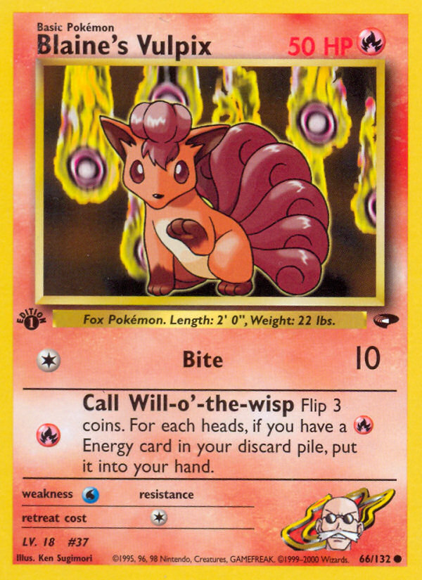 Blaine's Vulpix (Gym Challenge 66)