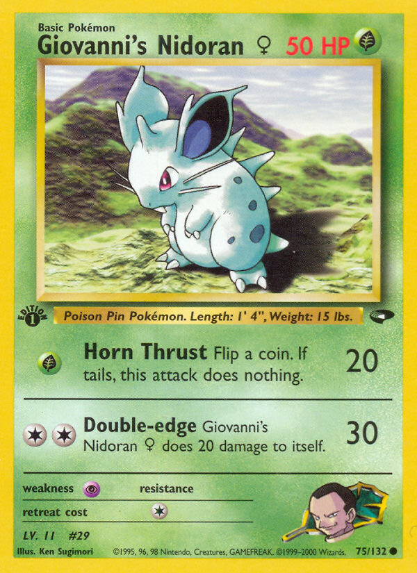 Giovanni's Nidoran ♀ (Gym Challenge 75)