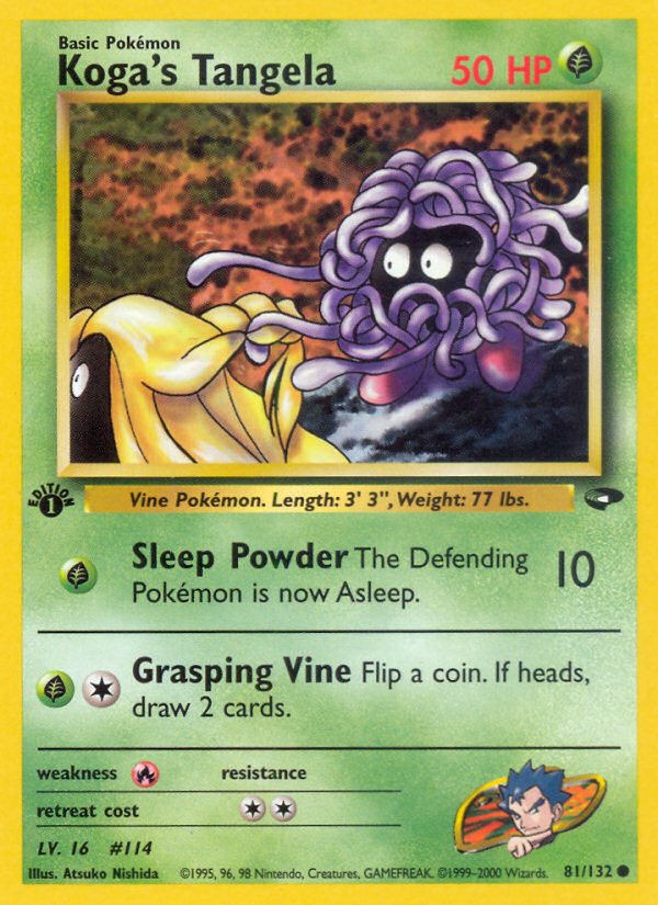 Koga's Tangela (Gym Challenge 81)