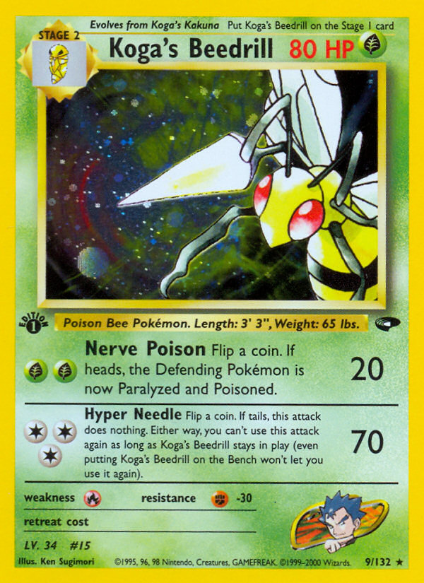 Koga's Beedrill (Gym Challenge 9)
