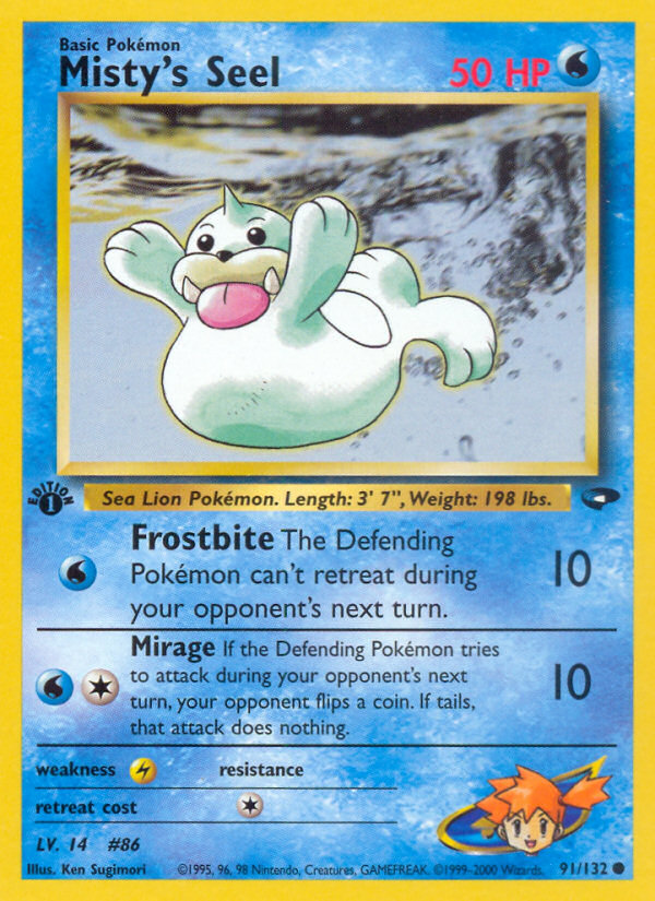 Misty's Seel (Gym Challenge 91)