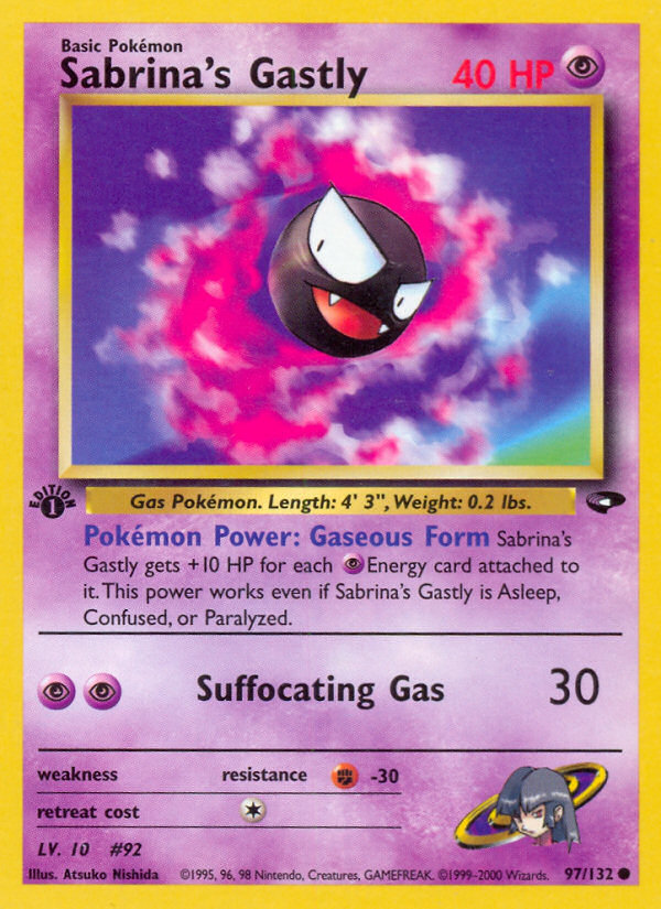 Sabrina's Gastly (Gym Challenge 97)