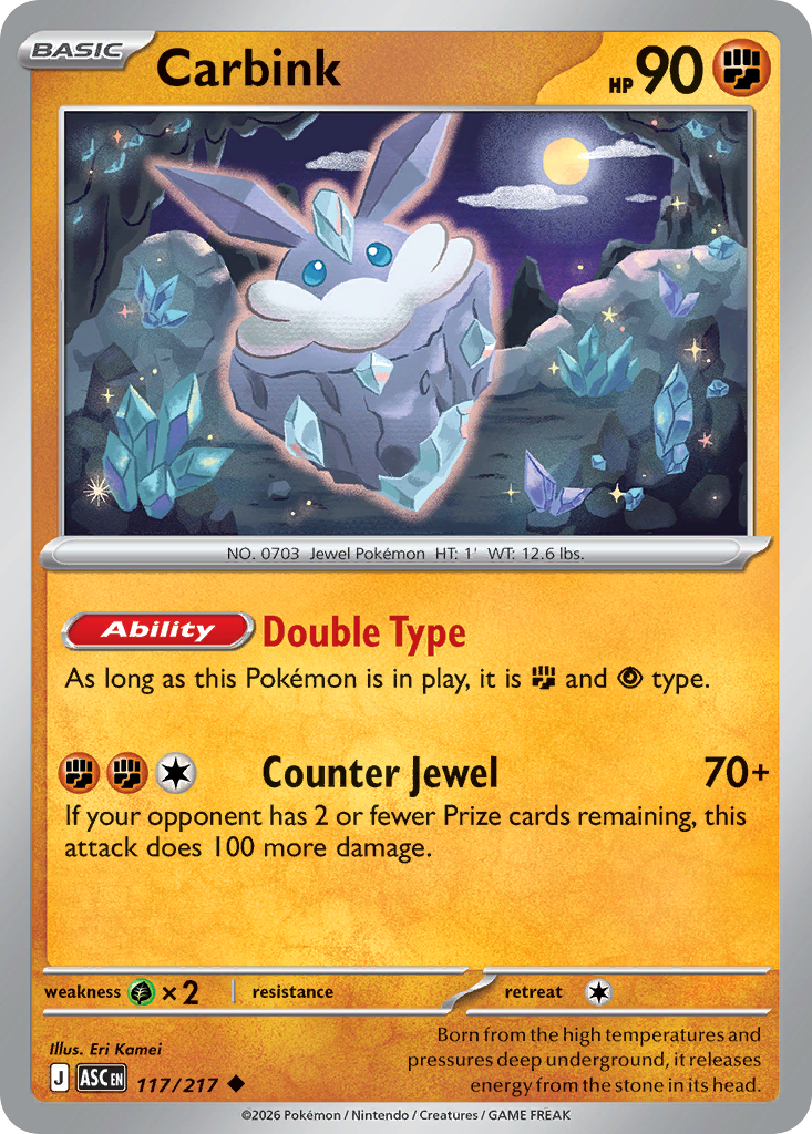 Carbink (Ascended Heroes 117)