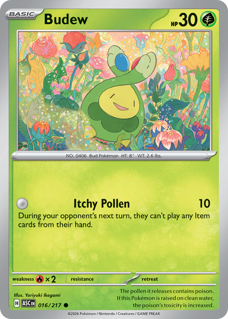 Budew (Ascended Heroes 16)