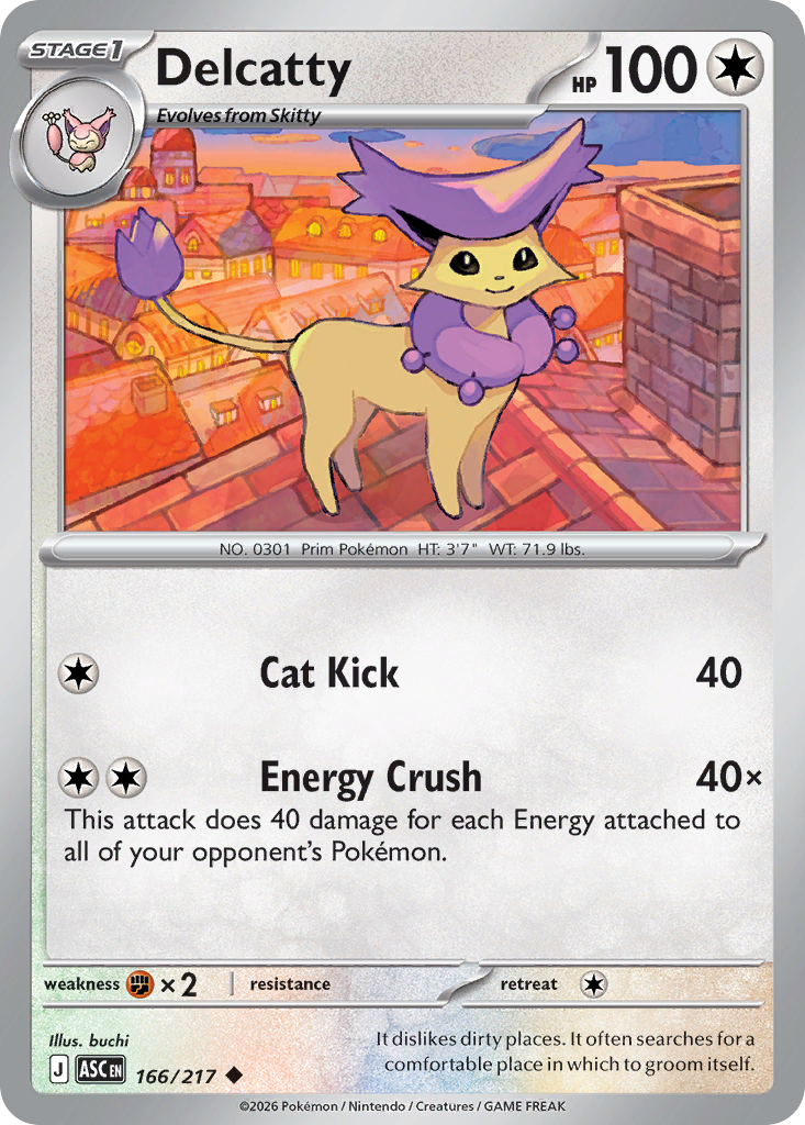 Delcatty (Ascended Heroes 166)