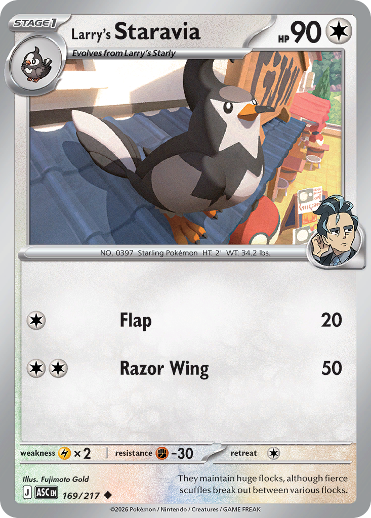 Larry's Staravia (Ascended Heroes 169)