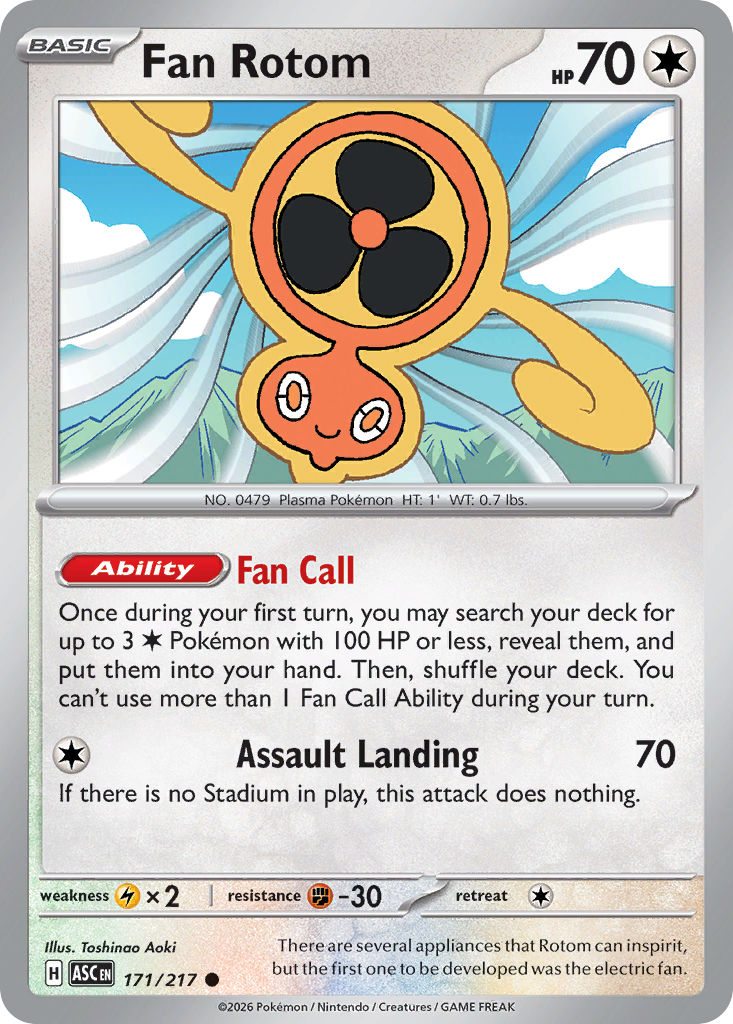 Fan Rotom (Ascended Heroes 171)