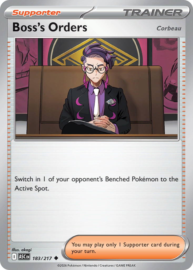 Boss's Orders (Ascended Heroes 183)