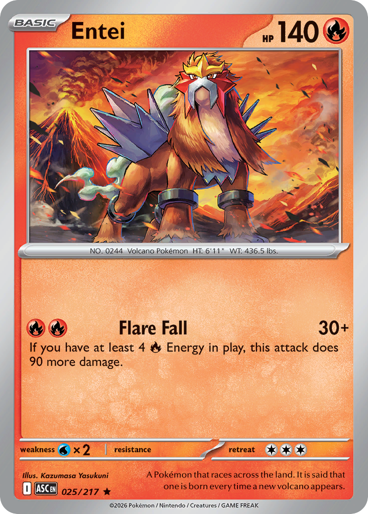 Entei (Ascended Heroes 25)