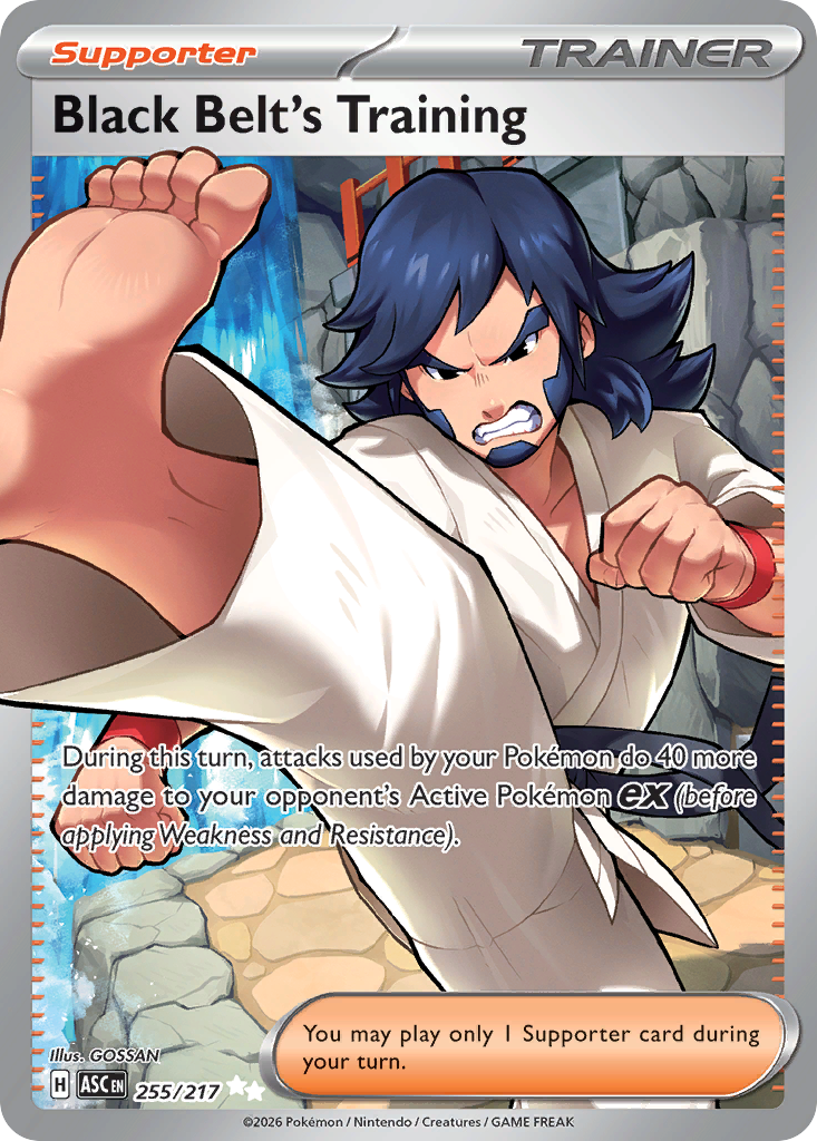Black Belt's Training (Ascended Heroes 255)