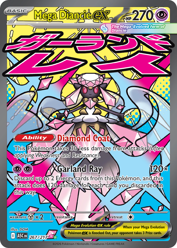 Mega Diancie ex (Ascended Heroes 267)